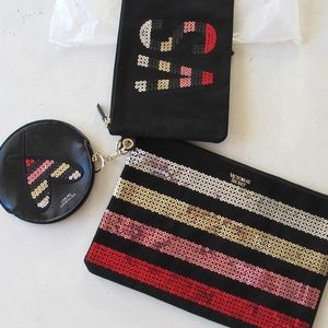 ❤️ NEW VS Three Piece Sequin Clutch Set